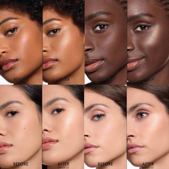 NIB ✅ Dior #02 GOLD HALO Forever Glow Luminizer Highlighter ✨ BNIB - Picture 4 of 7